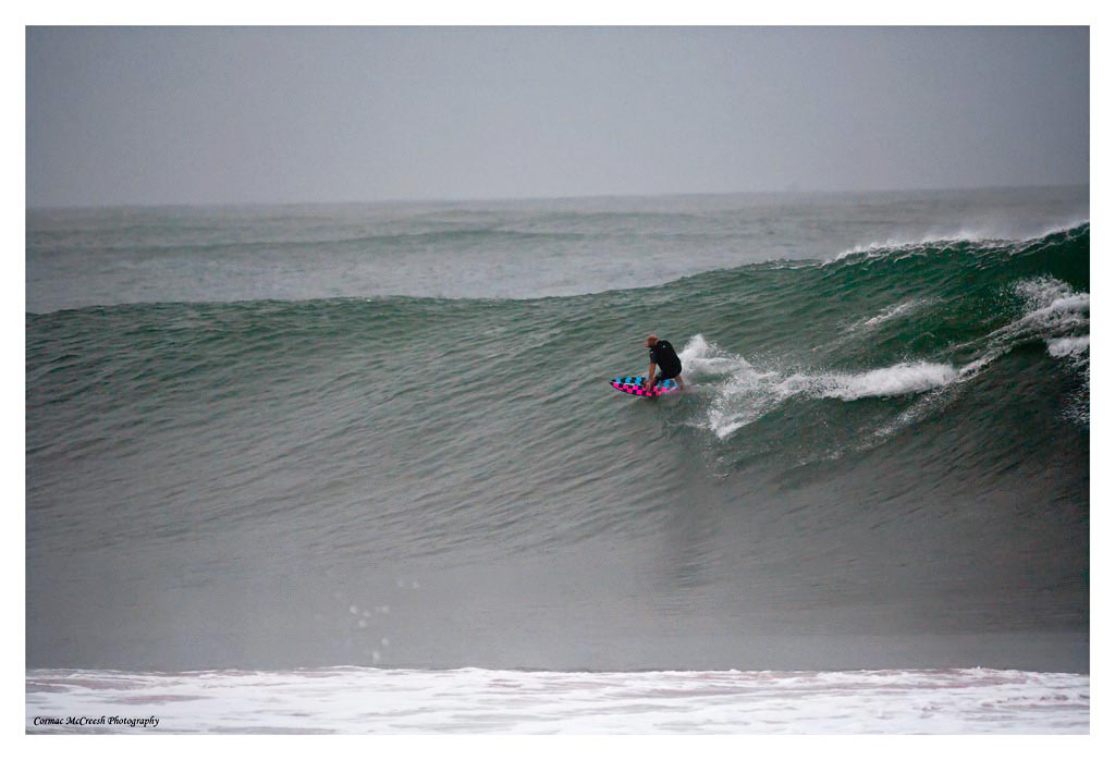Surfing cyclone Irina